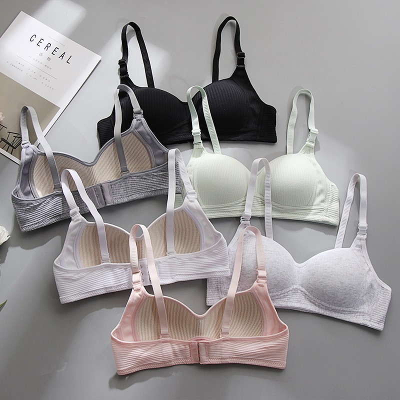 Comfortable seamless breathable bra for women's underwear without steel rings