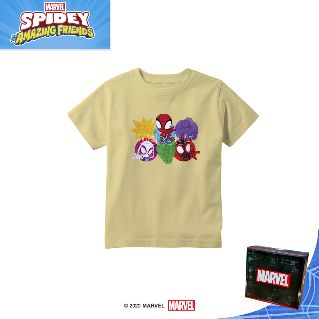 Superhero Spiderman Children&#039;s T-Shirt Spidey &amp; His Amazing Friends MSP450