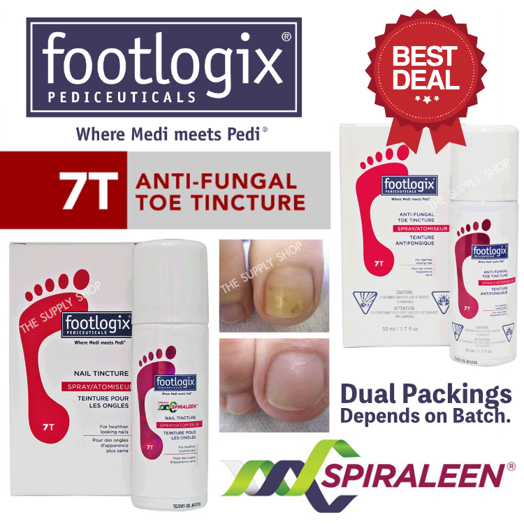 FOOTLOGIX Anti Fungal Nail Tincture 7T | ALLPRESAN Pedicare | Simon &amp; Tom Fungusless | Dr. G&#039;s Clear Nail