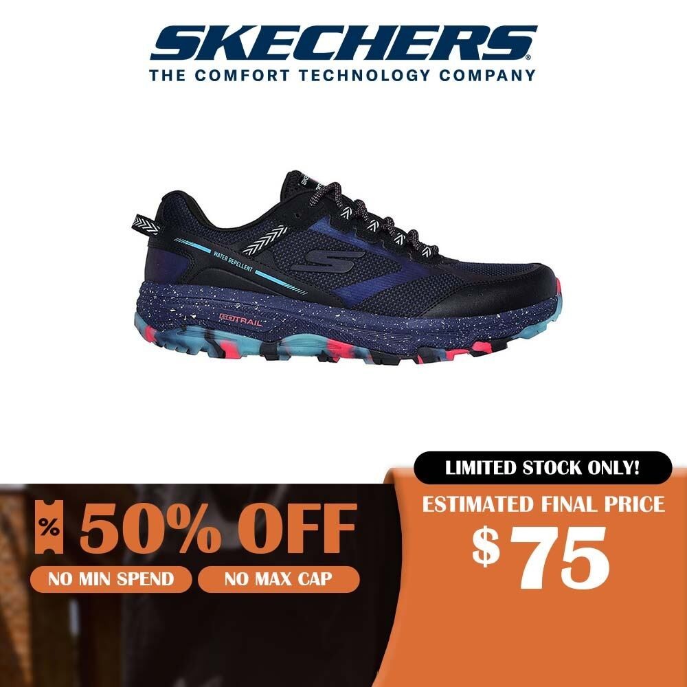 Skechers Online Exclusive Men GOrun Trail Altitude Nite Owl Tokyo Nites Shoes - 220780-BKMT  Live_50